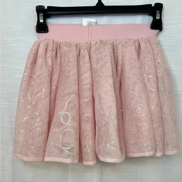 Disney Princess Bibbidi Bobbidi Boutique Pink Sequin Tulle Skirt XS - Picture 6 of 6